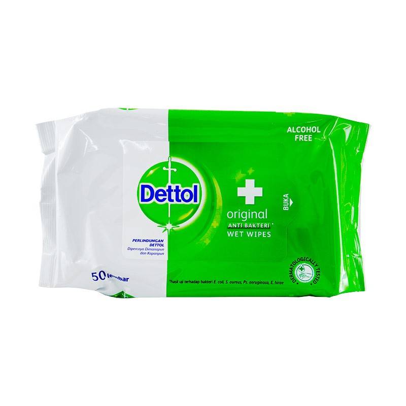 DETTOL Antibacterial Wet Wipes 50’s